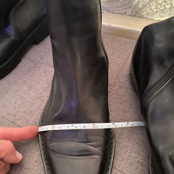 Ann Demeulemeester black/brown riding boot. Finest leather beautiful style - Picture 8 of 10